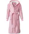 BH104 Brand Lab Unisex Hooded Cuffed Robe Blush Pink colour image